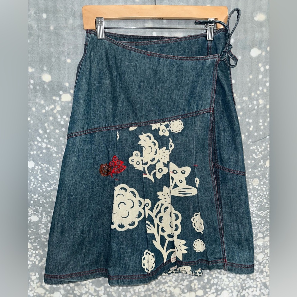 90’s Oilily jean skirt